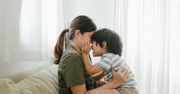 mother with her son