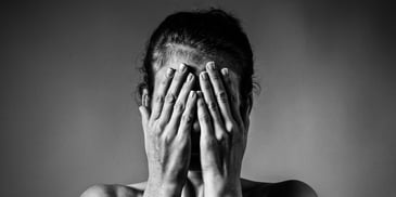 woman crying