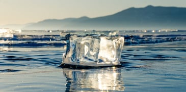 An iceberg