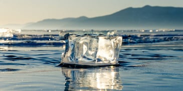 An iceberg