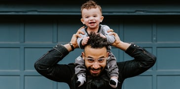 father with his child