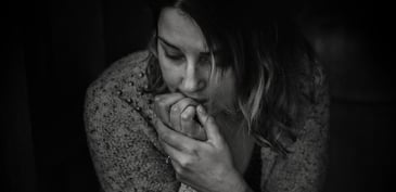 overthinking woman