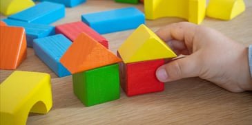 different shapes and colors