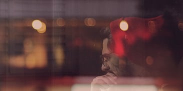 thinking man