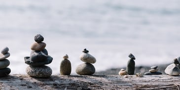 rocks balancing