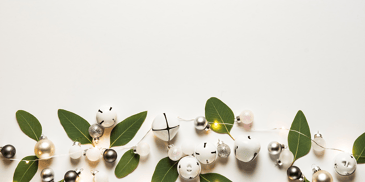 leaves and beads