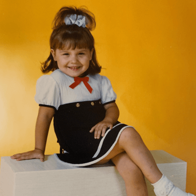 child photo of Karolina Jevaltaite-Harmon